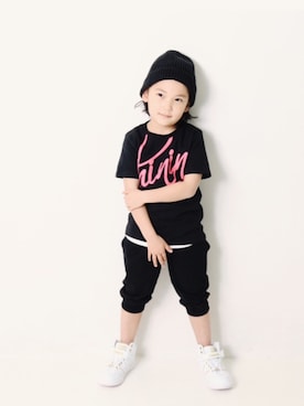 devirockさん（キッズ・110cm）の春コーディネート