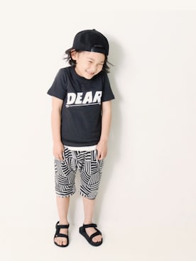 「devirock（デビロック）のアイテム（シューズ）」を使った、devirockさん（キッズ・110cm）の春コーディネート