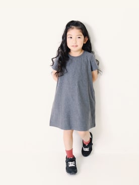 「devirock（デビロック）のアイテム（ワンピース/ドレス）」を使った、devirockさん（キッズ・110cm）の夏コーディネート