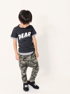 「アイテム（トップス）」を使った、devirockさん（キッズ・110cm）の夏コーディネート