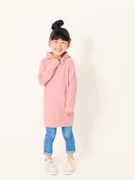 「devirock（デビロック）のアイテム（ワンピース/ドレス）」を使った、devirockさん（キッズ・110cm）の冬コーディネート