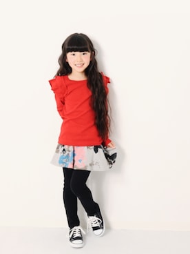 devirockさん（キッズ・110cm）の冬コーディネート