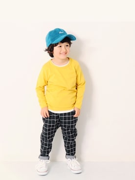 「devirock（デビロック）のアイテム（シューズ）」を使った、devirockさん（キッズ・110cm）の冬コーディネート