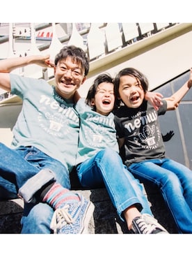 devirockさん（キッズ・120cm）の冬コーディネート