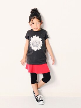 「devirock（デビロック）のアイテム（ワンピース/ドレス）」を使った、devirockさん（キッズ・110cm）の夏コーディネート
