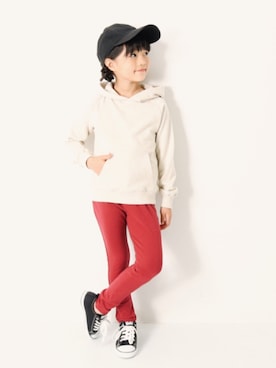 「devirock（デビロック）のアイテム（シューズ）」を使った、devirockさん（キッズ・120cm）の夏コーディネート