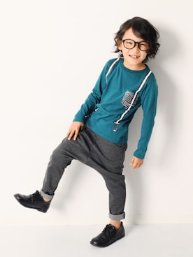 devirockさん（キッズ・120cm）の秋コーディネート