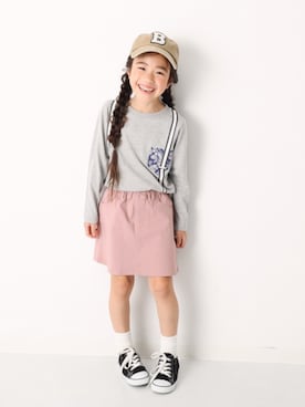 「devirock（デビロック）のアイテム（レッグウェア）」を使った、devirockさん（キッズ・110cm）の冬コーディネート