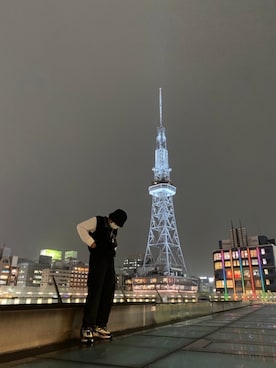 「ADER error（アーダーエラー）のアイテム（シューズ）」を使った、renさん（メンズ・167cm）の春コーディネート