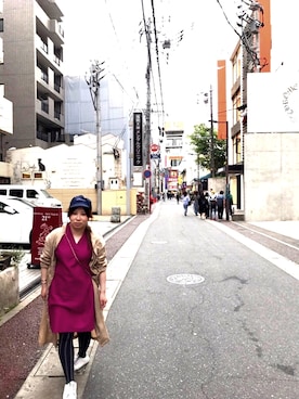 「COLLECTORS（コレクターズ）のアイテム」を使った、moominさん（レディース・150cm）の夏コーディネート