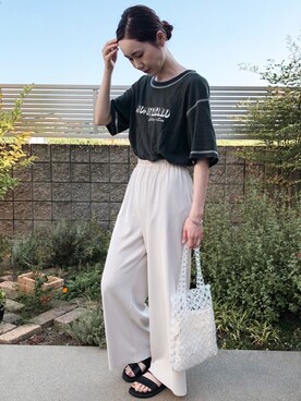 𝚊 𝚒さん（レディース・162cm）の夏コーディネート