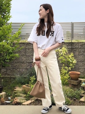 「CFT.（シフト）のアイテム（アクセサリー）」を使った、𝚊 𝚒さん（レディース・162cm）の夏コーディネート