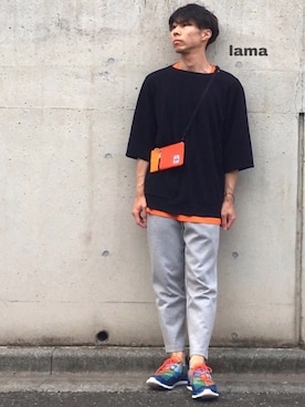 lama さん（メンズ・168cm）の夏コーディネート
