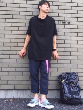 「JOURNAL STANDARD（ジャーナルスタンダード）のアイテム（アクセサリー）」を使った、lama さん（メンズ・168cm）の夏コーディネート