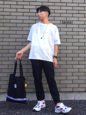 「JOURNAL STANDARD（ジャーナルスタンダード）のアイテム（アクセサリー）」を使った、lama さん（メンズ・168cm）の夏コーディネート