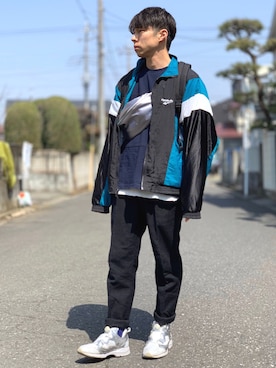 「Johnbull Private labo（ジョンブルプライベートラボ）のアイテム（タンクトップ）」を使った、lama さん（メンズ・168cm）の春コーディネート
