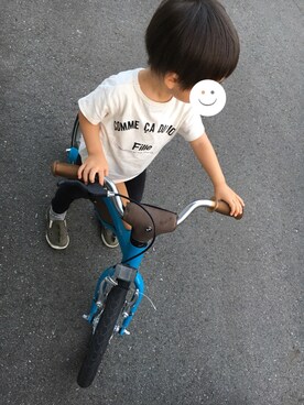 「COMME CA DU MODE（コムサデモード）のアイテム（Tシャツ/カットソー）」を使った、 うたさん（レディース・154cm）の夏コーディネート