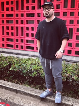 「ラグジュアリーストリート」｜「アイテム（キャップ）」を使った、平地大樹 aka ひらっちさん（メンズ・176cm）の春コーディネート