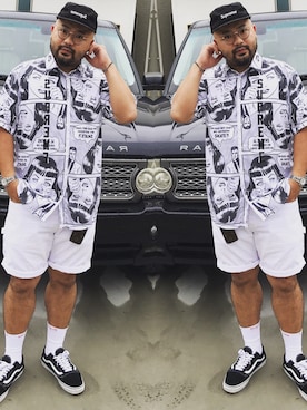 「ストリート系」｜平地大樹 aka ひらっちさん（メンズ・176cm・30代）の夏コーディネート