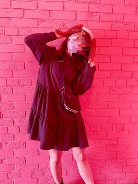 カチューシャを使った ユニバ の人気ファッションコーディネート 髪型 ミディアムヘアー Wear