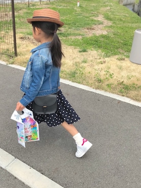 Mさん（キッズ・100cm）の春コーディネート