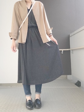 Mさん（レディース・154cm）の春コーディネート