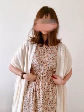 「ダニエルウェリントン」｜「アイテム（ワンピース/ドレス）」を使った、yuuさん（レディース・165cm）の夏コーディネート