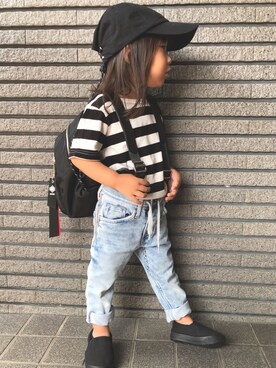 Sachiさん（キッズ・90cm）の夏コーディネート