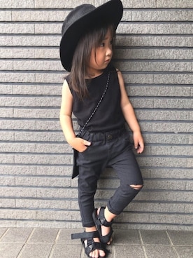 Sachiさん（キッズ・90cm）の夏コーディネート