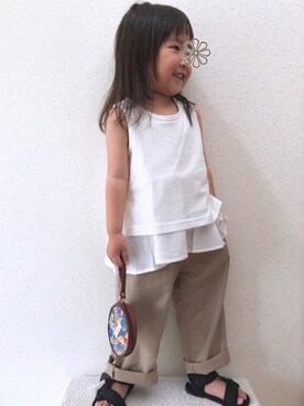 Sachiさん(キッズ・90cm)の夏コーディネート