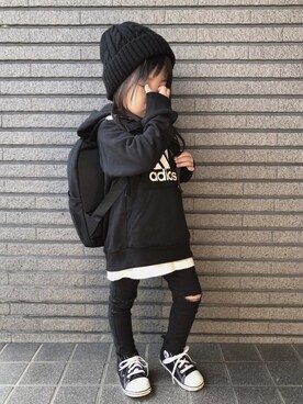 Sachiさん（キッズ・90cm）の秋コーディネート