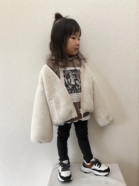 Sachiさん（キッズ・90cm）の冬コーディネート