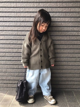 Sachiさん(キッズ・90cm)の冬コーディネート