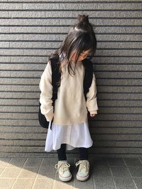 Sachiさん(キッズ・90cm)の春コーディネート