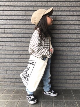 Sachiさん(キッズ・90cm)の春コーディネート
