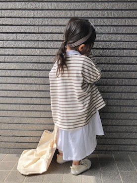 Sachiさん（キッズ・90cm）の春コーディネート