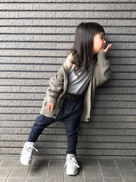 Sachiさん(キッズ・90cm)の春コーディネート