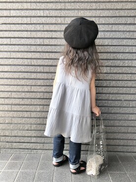 Sachiさん（キッズ・90cm）の夏コーディネート