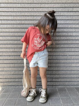 Sachiさん(キッズ・90cm)の夏コーディネート