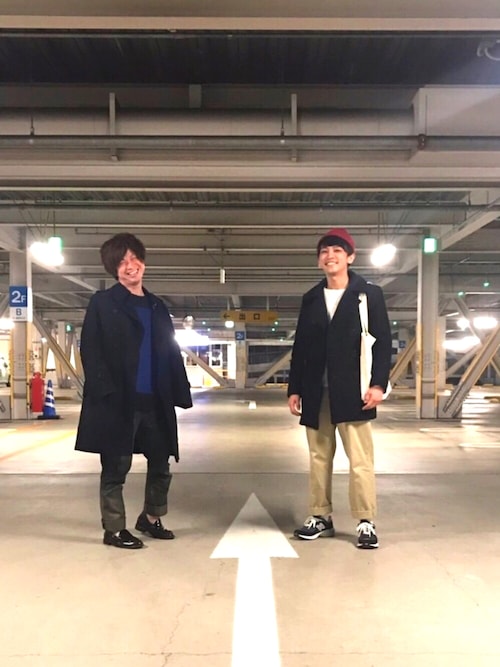 Salt & Pepper ソルト＆ペッパー 大戦モデル ピーコート ブラック Salt&Pepper（ソルトアンドペッパー）の「大戦ピーコート