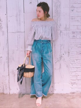 「Discoat」｜CHIHIROさん（レディース・160cm）の冬コーディネート