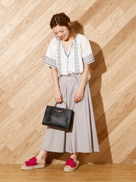 「Discoat」｜CHIHIROさん（レディース・160cm）の春コーディネート