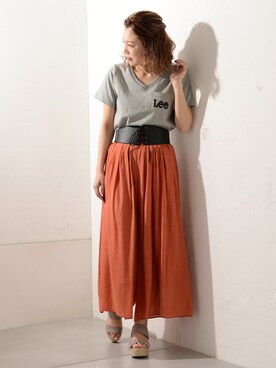 CHIHIROさん（レディース・160cm）の春コーディネート