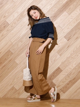 「Discoat」｜CHIHIROさん（レディース・160cm）の春コーディネート