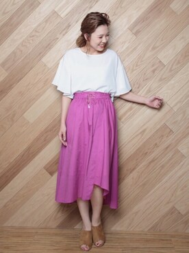 CHIHIROさん（レディース・160cm）の春コーディネート