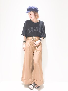 CHIHIROさん（レディース・160cm）の春コーディネート