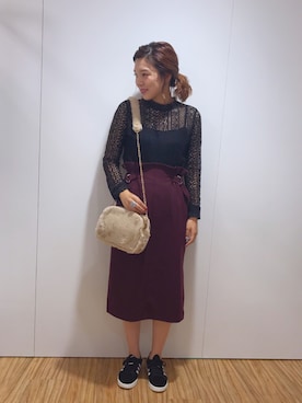 CHIHIROさん（レディース・160cm）の秋コーディネート