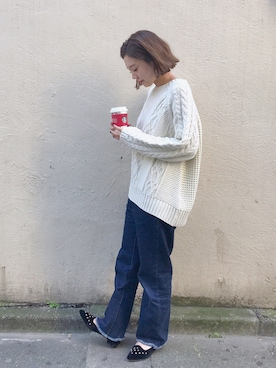 「Discoat Parisien」｜「アイテム（その他）」を使った、CHIHIROさん（レディース・160cm）の秋コーディネート