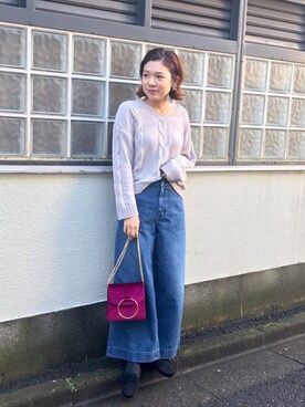 「Discoat Parisien」｜「アイテム（その他シューズ）」を使った、CHIHIROさん（レディース・160cm）の秋コーディネート