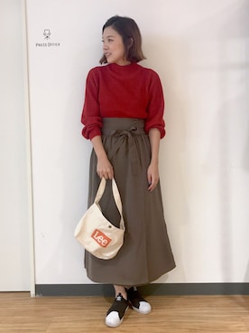 CHIHIROさん（レディース・160cm）の冬コーディネート